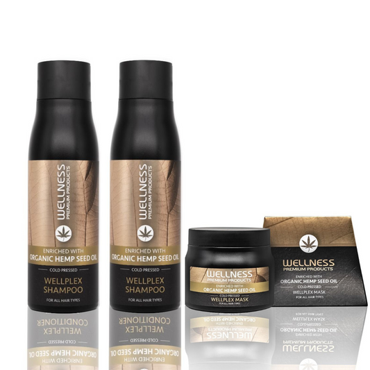 Wellplex Shampoo, Conditioner, and Mask Bundle