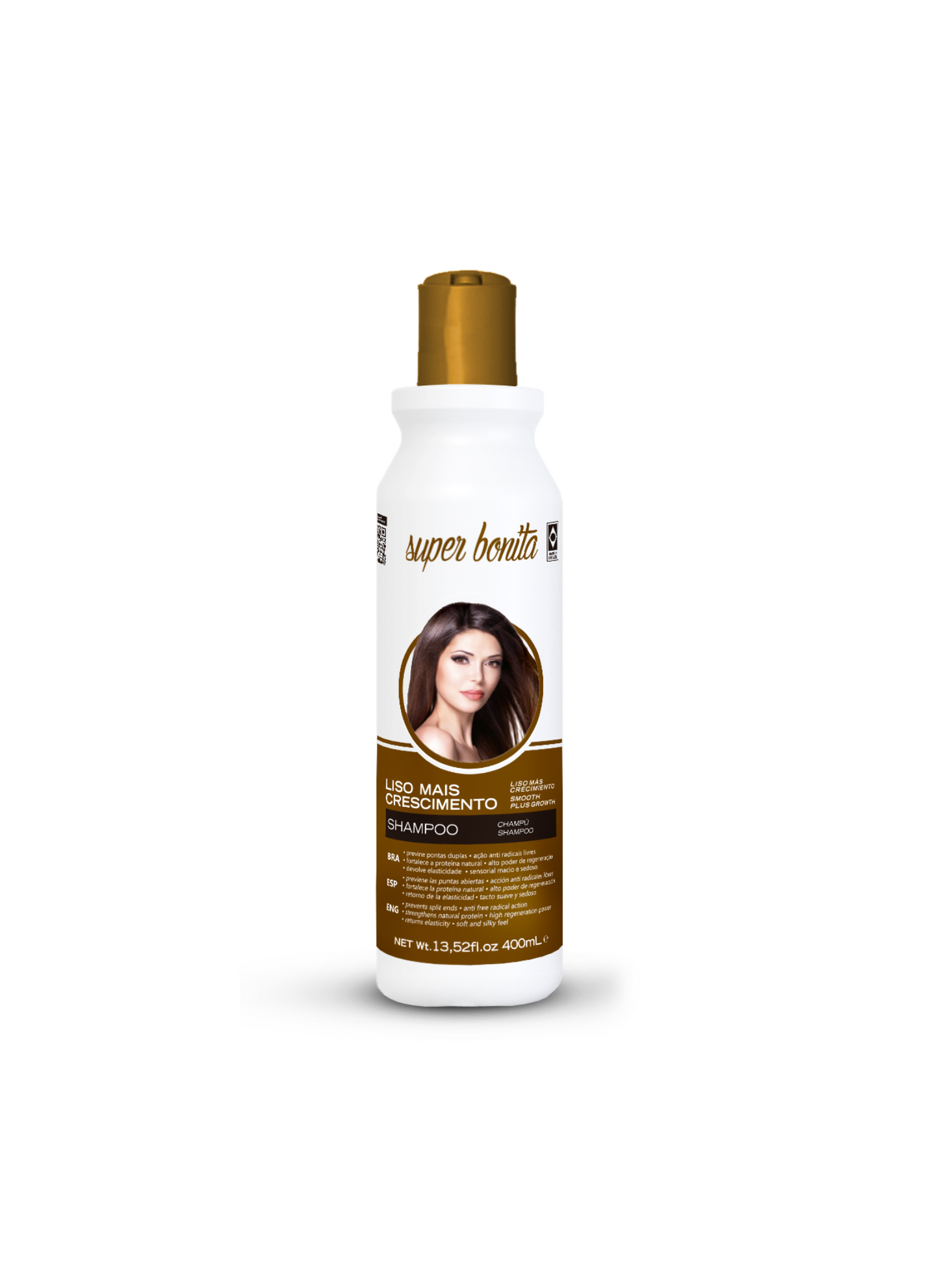 Liso Mais Crescimento Shampoo (400 mL)