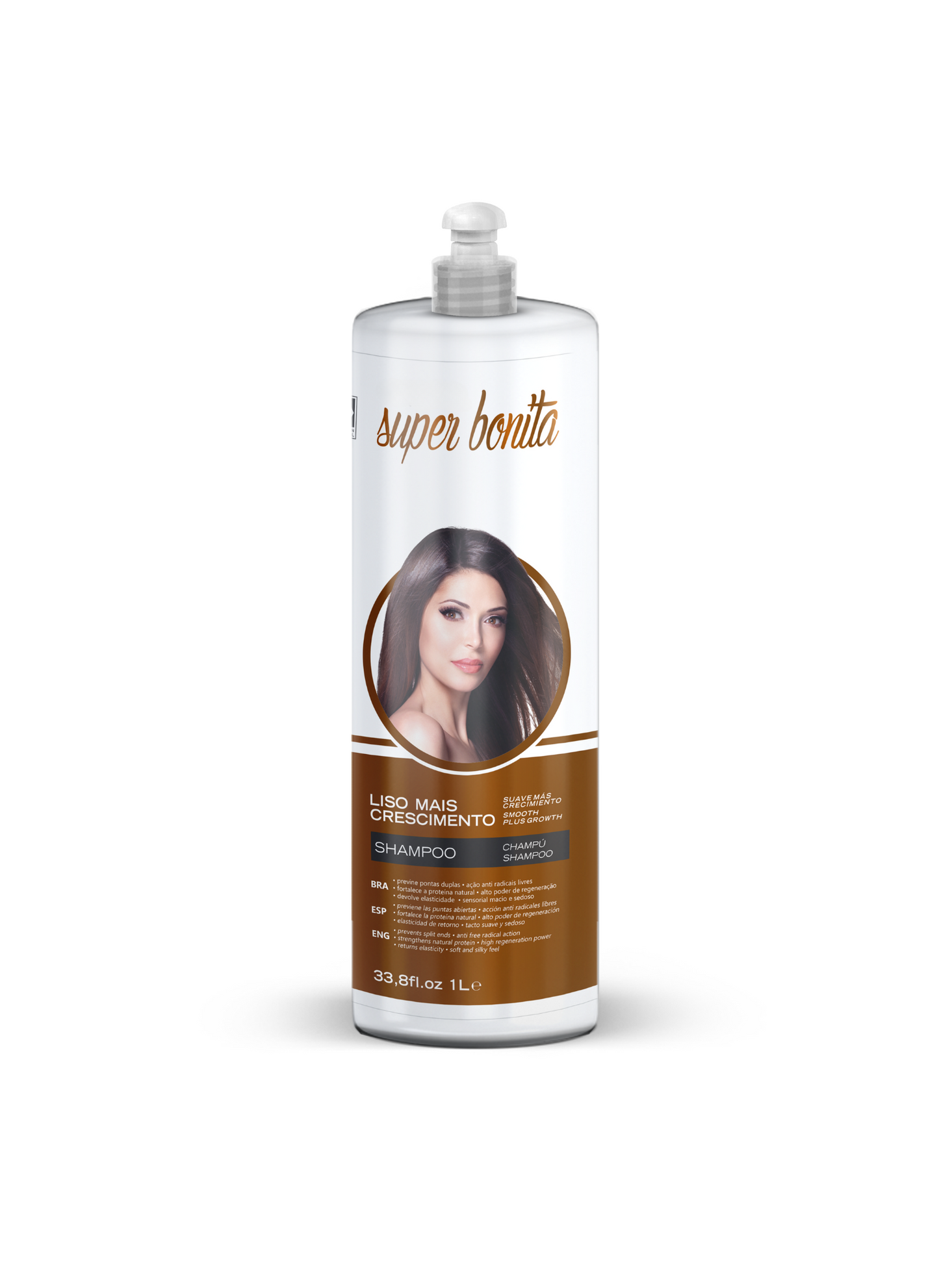 Liso Mais Crescimento Shampoo (1 Lt)